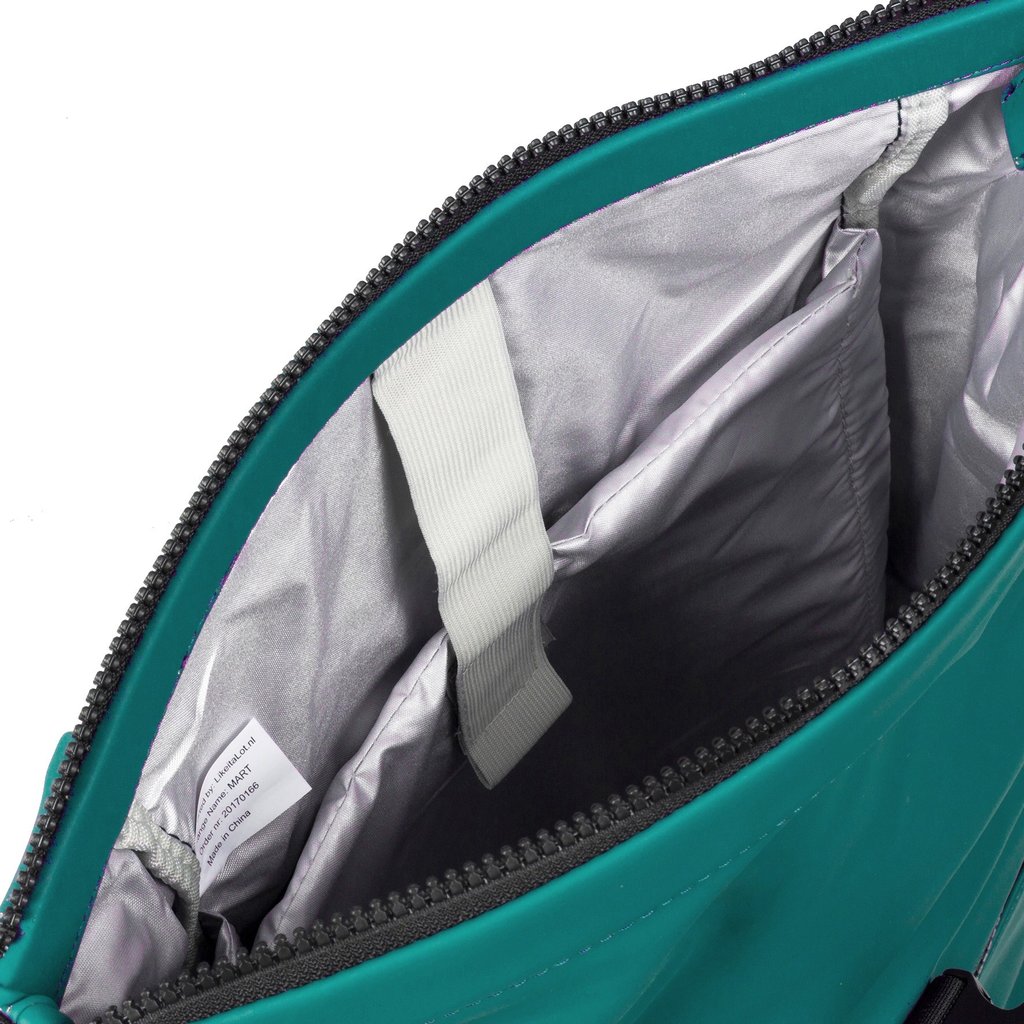 New Rebels New Rebels Mart New York Petrol 21L Rugtas Rolltop Waterafstotend Laptop15.6"