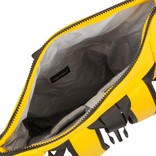 New Rebels New Rebels Mart New York Geel 21L Rugtas Rolltop Waterafstotend Laptop 15.6"