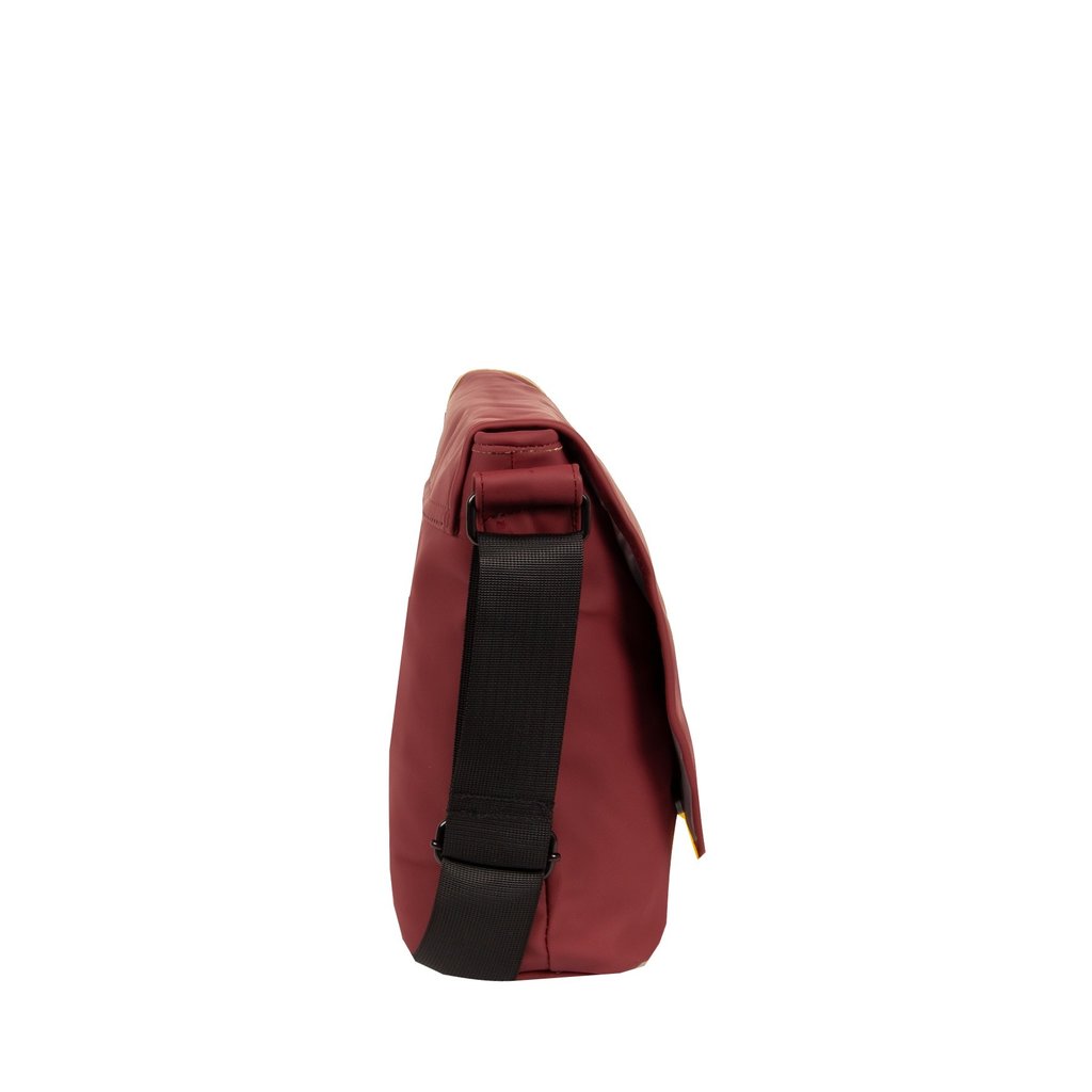 New Rebels ® Mart Umhängetaschebag A4 Mit Überschlag Burgundy V | Umhängetasche