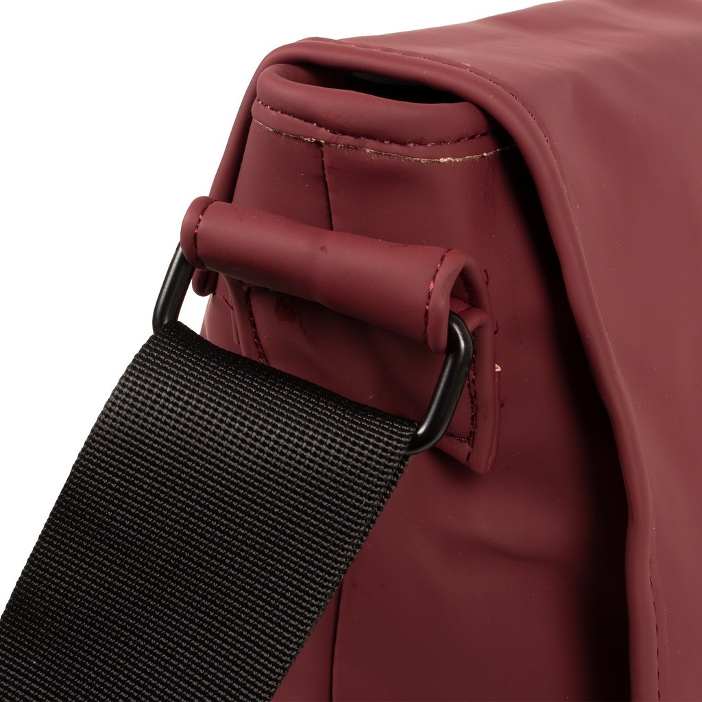 New Rebels ® Mart Umhängetaschebag A4 Mit Überschlag Burgundy V | Umhängetasche