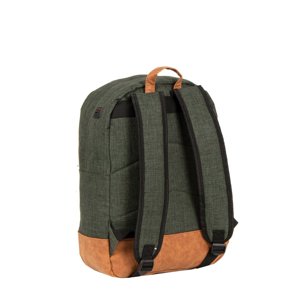 New Rebels ® Creek Round Shape Backpack Dark Green/Anthracite VI