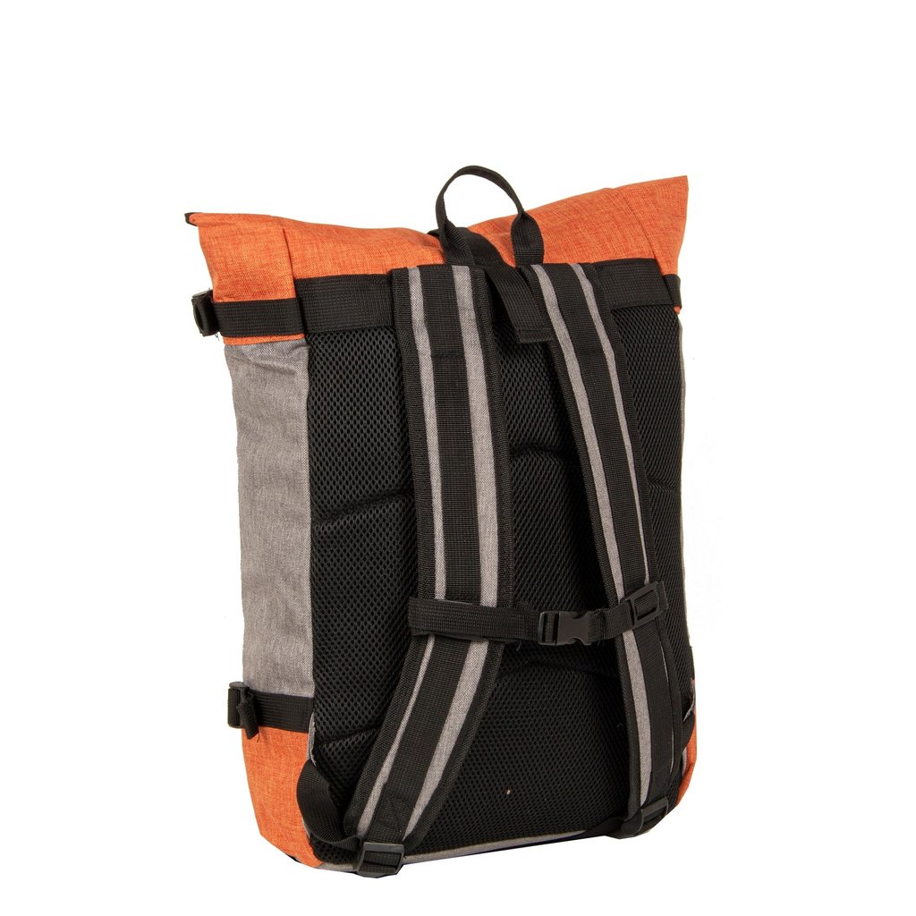 New Rebels New Rebels ® Creek Roll Top Backpack Anthracite/Orange VII
