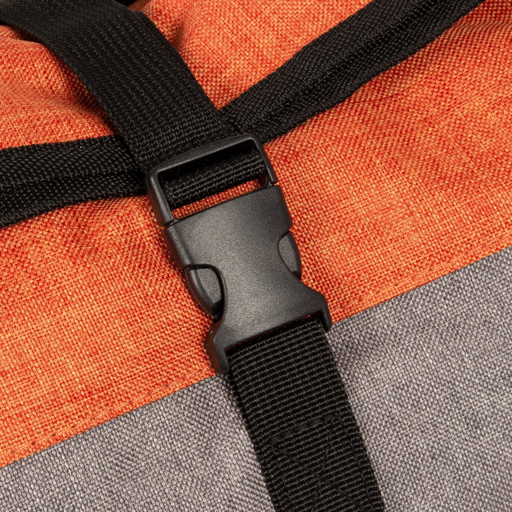 New Rebels New Rebels ® Creek Roll Top Rugzak Anthracite/Orange VII | Rugtas