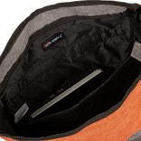 New Rebels New Rebels ® Creek Roll Top Rucksack Anthrazit/Orange VII