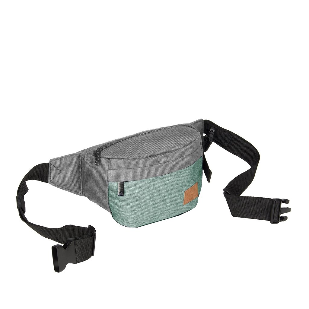 Vorm van het schip droefheid echtgenoot New Rebels® Creek Waist Bag Anthracite/Mint VIII | Heuptasje - New Rebels