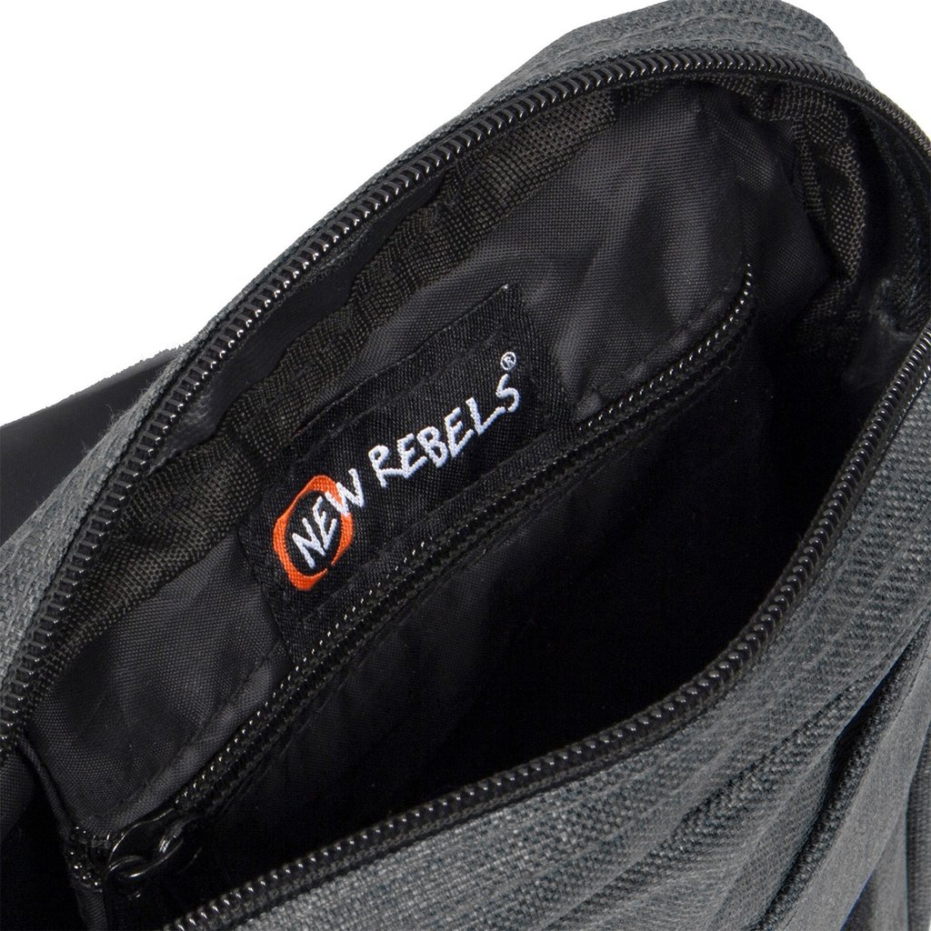 New Rebels New Rebels ® Heaven - Schoudertas - Crossbody - Polyester - Zwart