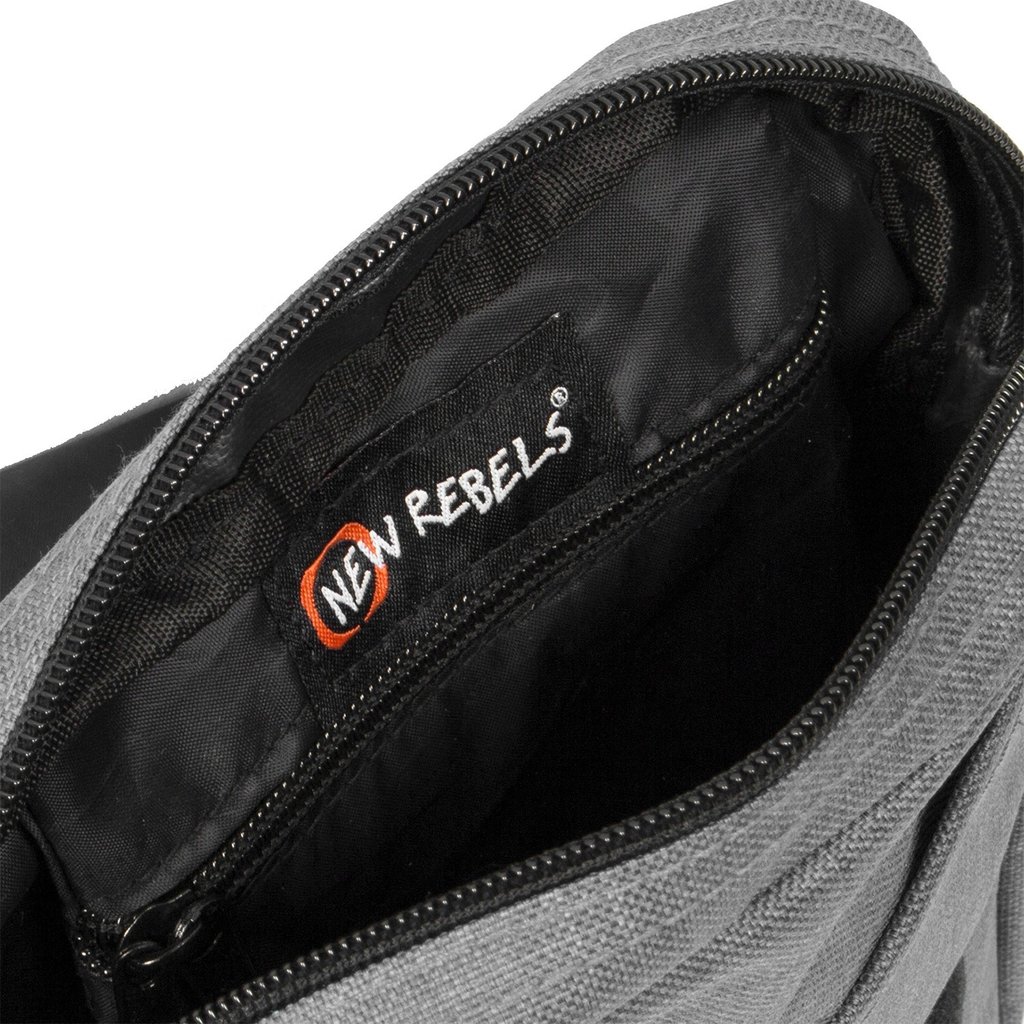 New Rebels New Rebels ® Heaven - Schoudertas - Crossbody - Polyester - Antraciet