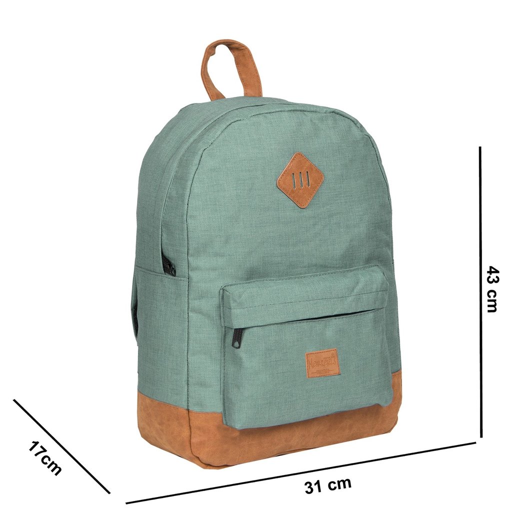 mint blue backpack