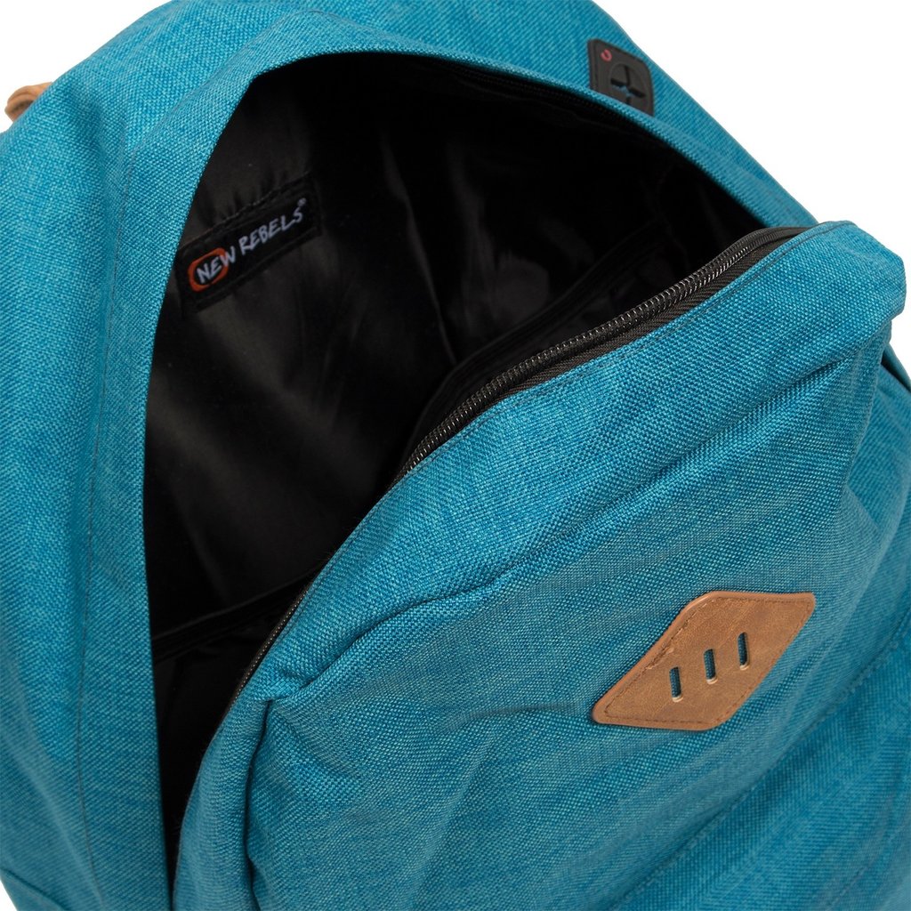 New Rebels New Rebels ® Heaven - Rugzak - 16L - Polyester - Aquablauw