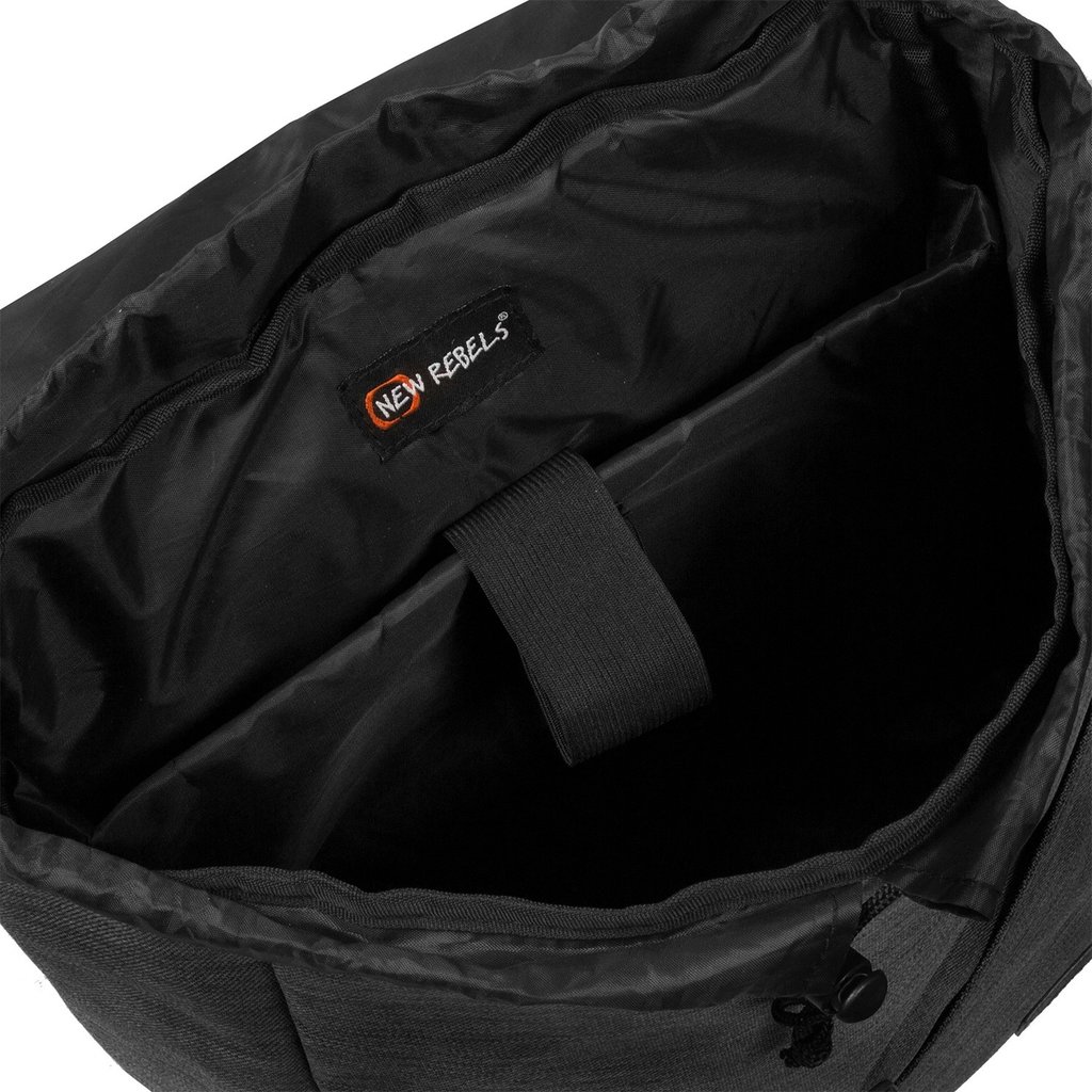 New Rebels® Creek Big Laptop Backpack Black V