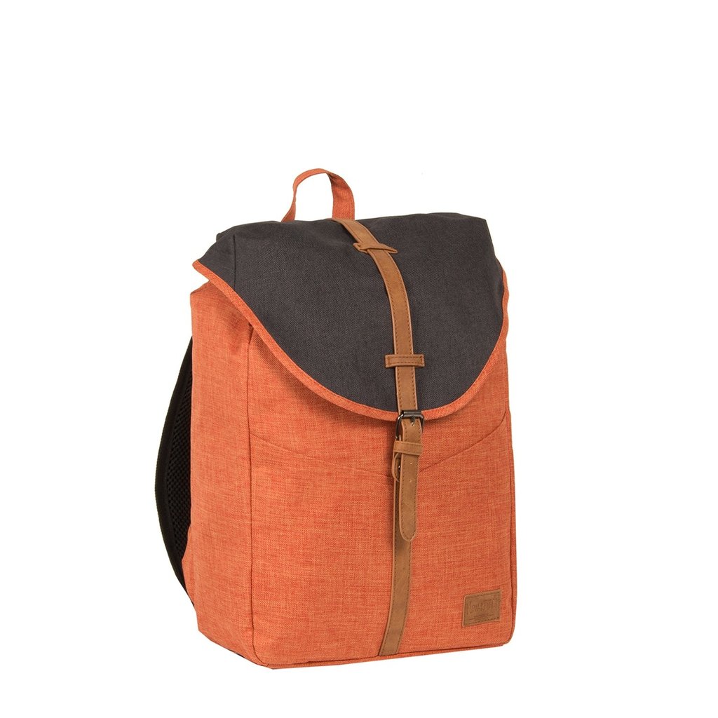 New Rebels ® Creek Big Laptop Backpack Dark Orange V