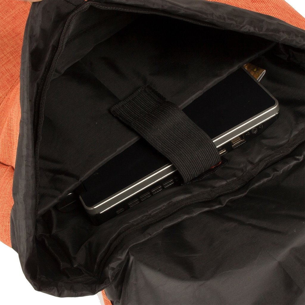 New Rebels ® Creek Big Laptop Backpack Dark Orange V