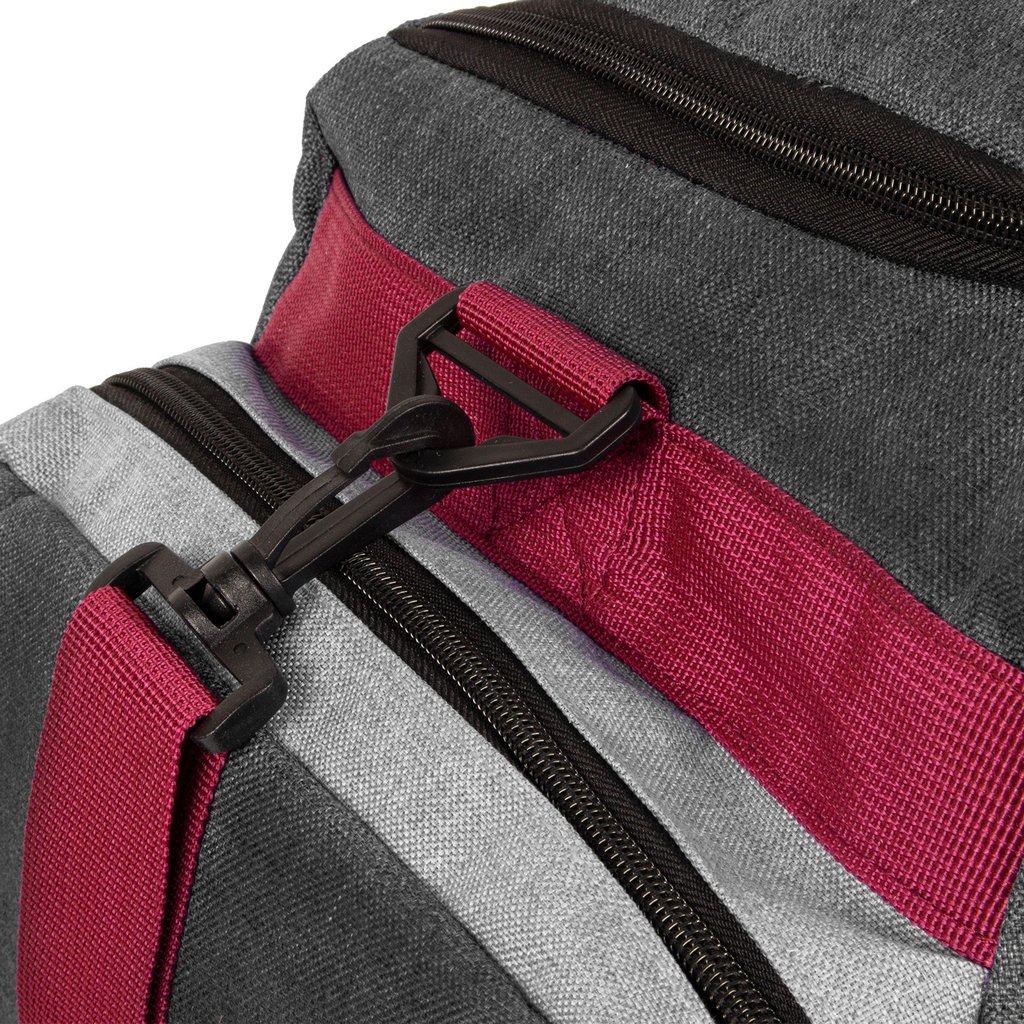 New Rebels ® Wodz Sports Bag Anthracite/Grey Medium V | Weekendtas | Sporttas