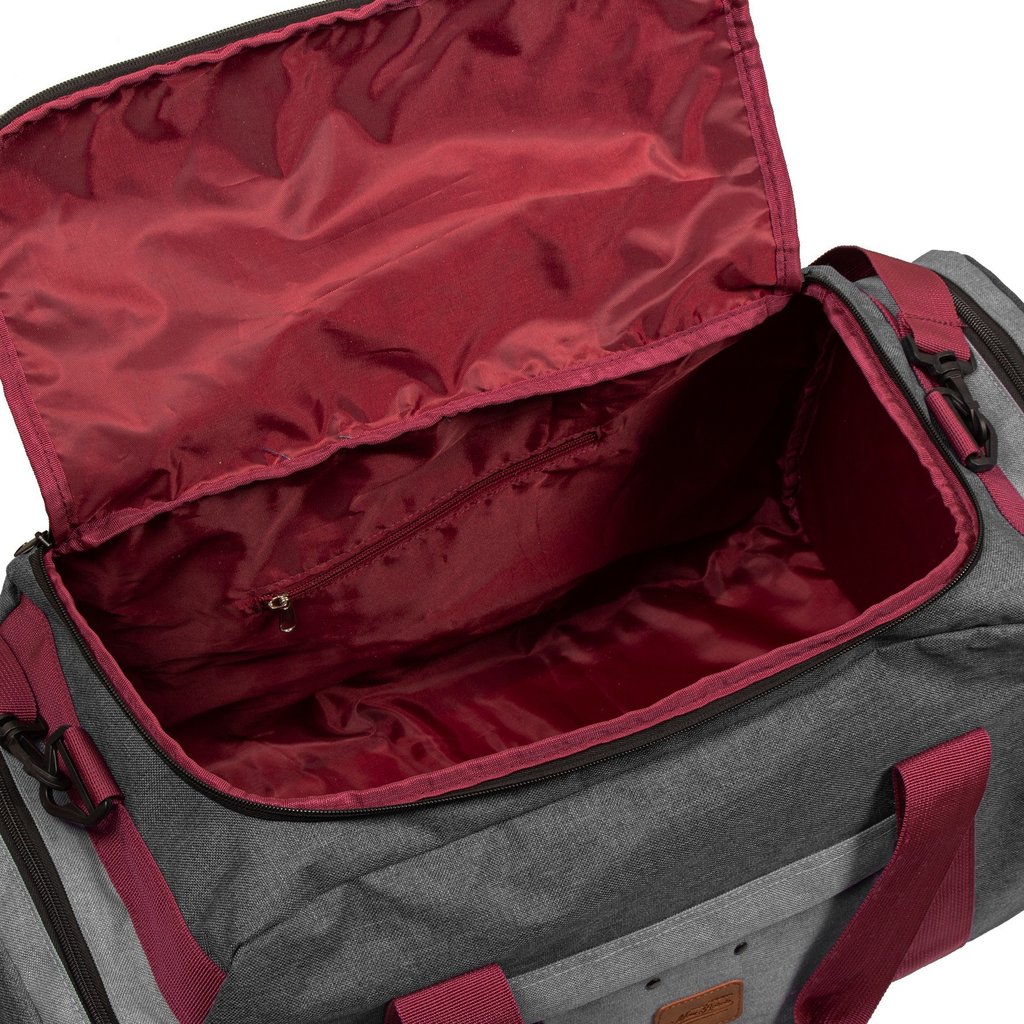 New Rebels New Rebels ® Wodz Sports Bag Anthracite/Grey Medium V | Weekendtas | Sporttas