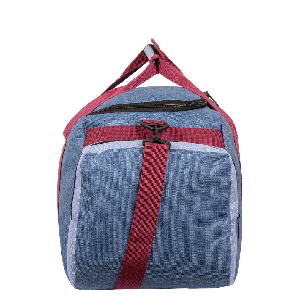 New Rebels ® Wodz Sports Bag Soft Blue Medium V | Weekendtas | Sporttas