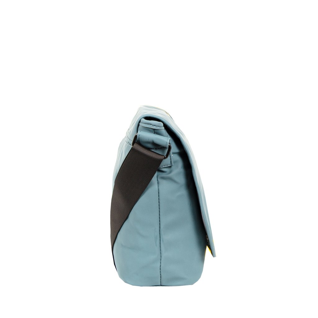 New Rebels® Mart Shoulderbag A4 Flapover Soft Blue VIII | Schoudertas