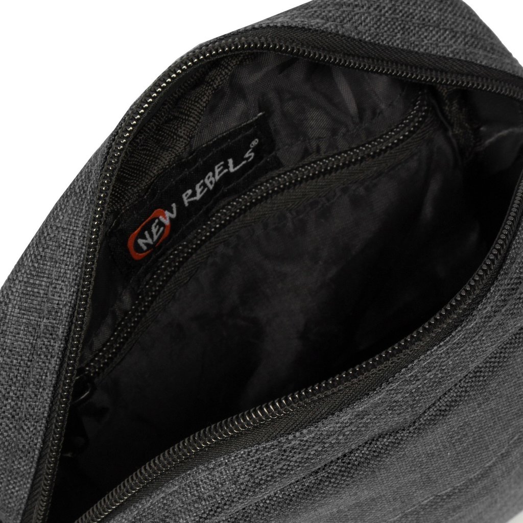 New Rebels New Rebels ® Heaven Top Zip Schwarz V | Umhängetasche