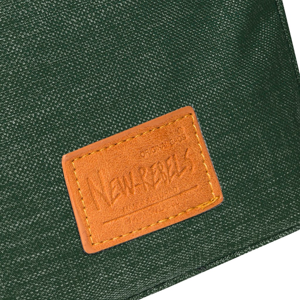 New Rebels New Rebels ® Heaven Top Zip Dunkelgrün V | Umhängetasche