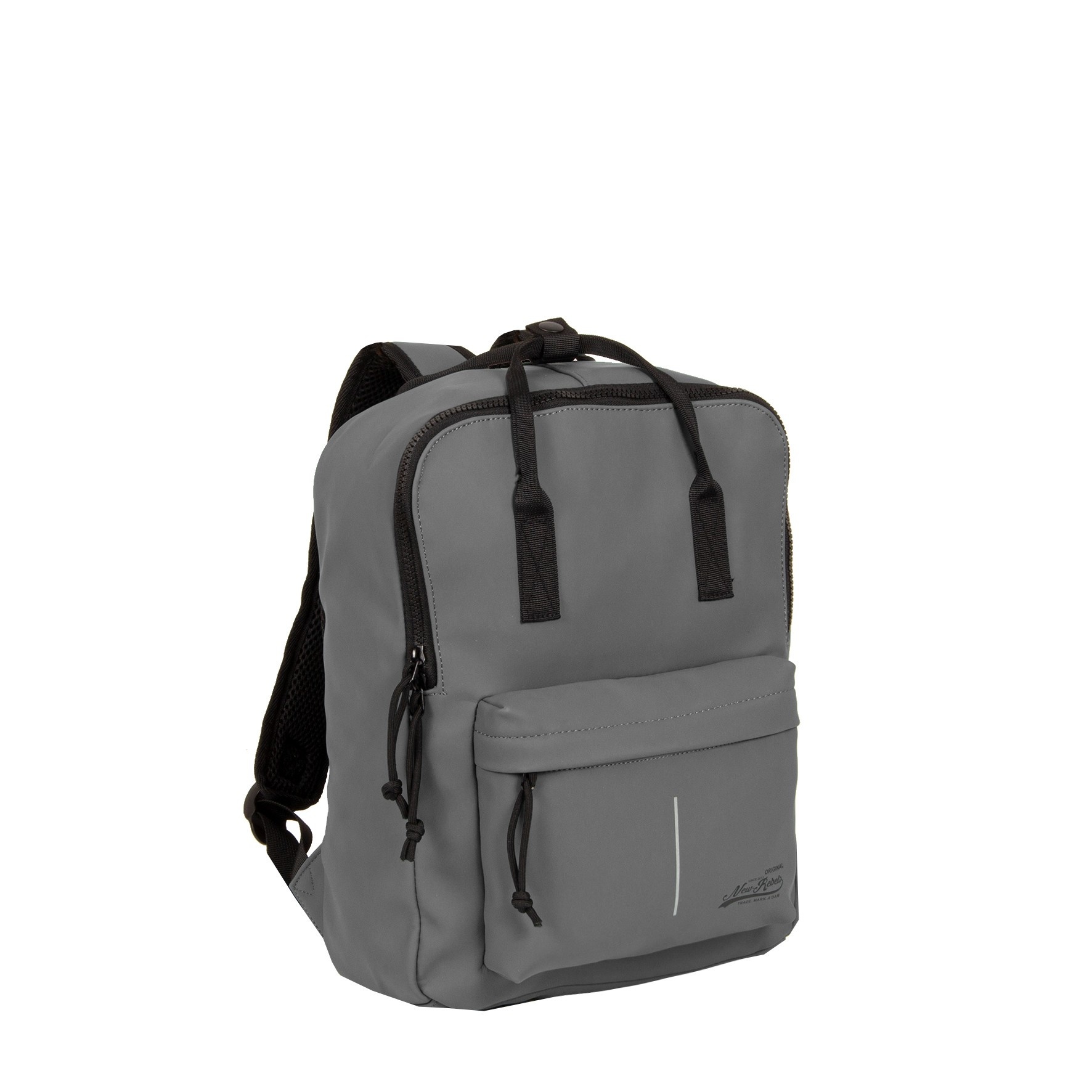 New Rebels New-Rebels® Mart - Backpack - Waterafstotend - Antraciet Grijs IV - 28x16x39cm - Rugtas - Rugzak