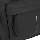 New Rebels New Rebels Mart Chicago Schwarz 17L Rucksack Wasserabweisend Laptop 13"