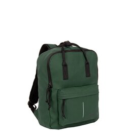 New Rebels New Rebels Mart Chicago Donkergroen 17L Rugtas Waterafstotend Laptop 13"