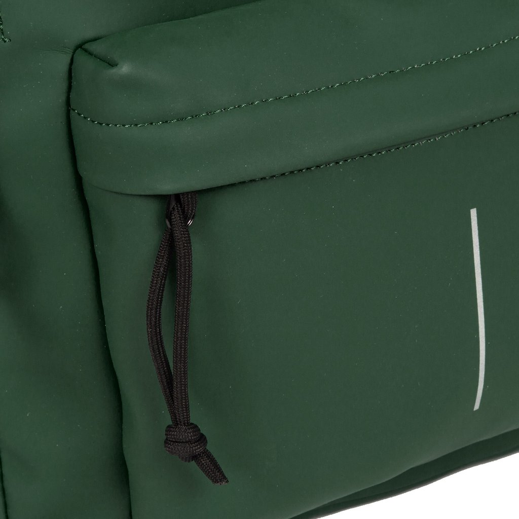 New Rebels New Rebels Mart Chicago Donkergroen 17L Rugtas Waterafstotend Laptop 13"