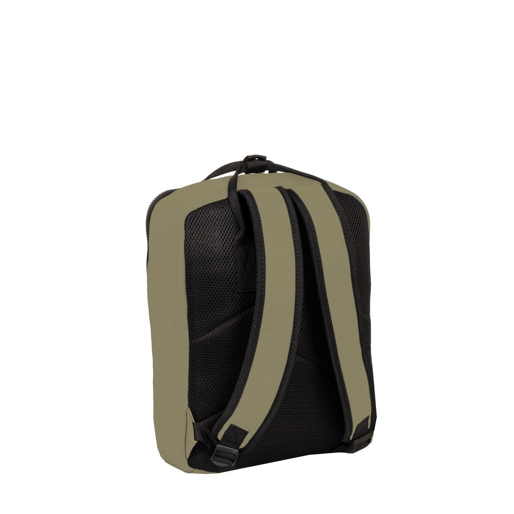New Rebels New Rebels Mart Chicago Taupe 17L Rugtas Waterafstotend Laptop 13"