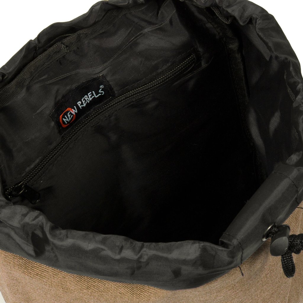 New Rebels New Rebels ® Heaven Small Mit Überschlag Rucksack Sand XIX | Rucksack
