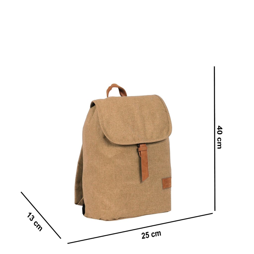 New Rebels New Rebels ® Heaven Small Mit Überschlag Rucksack Sand XIX | Rucksack