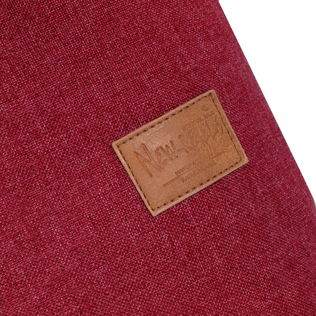 New Rebels New Rebels ® Heaven - Rugzak - Gevoerd - Polyester - Burgundy