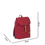 New Rebels New Rebels ® Heaven Small Mit Überschlag Rucksack Burgundy XIX | Rucksack