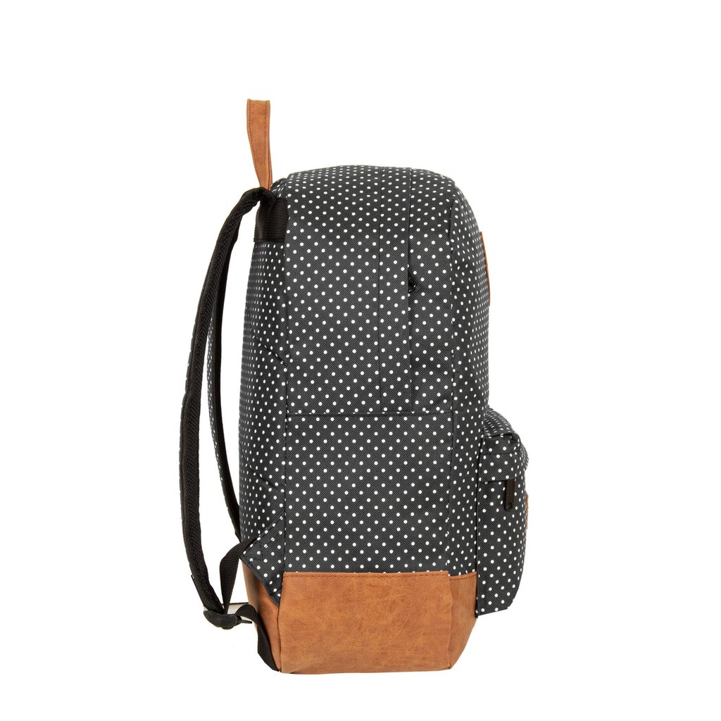 New Rebels ® Heaven Rucksack Schwarz/Weiß Dot XV | Rucksack