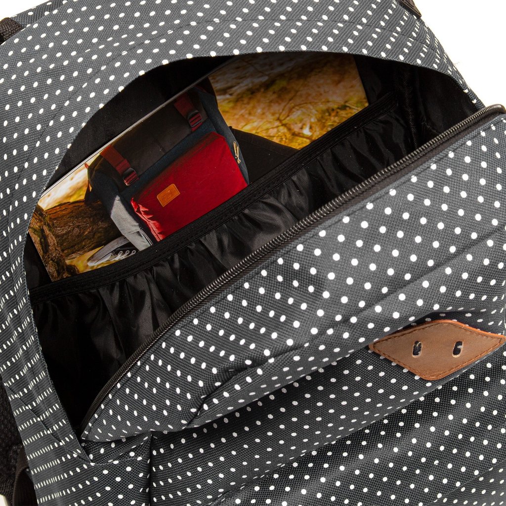 New Rebels New Rebels ® Heaven Rucksack Schwarz/Weiß Dot XV | Rucksack