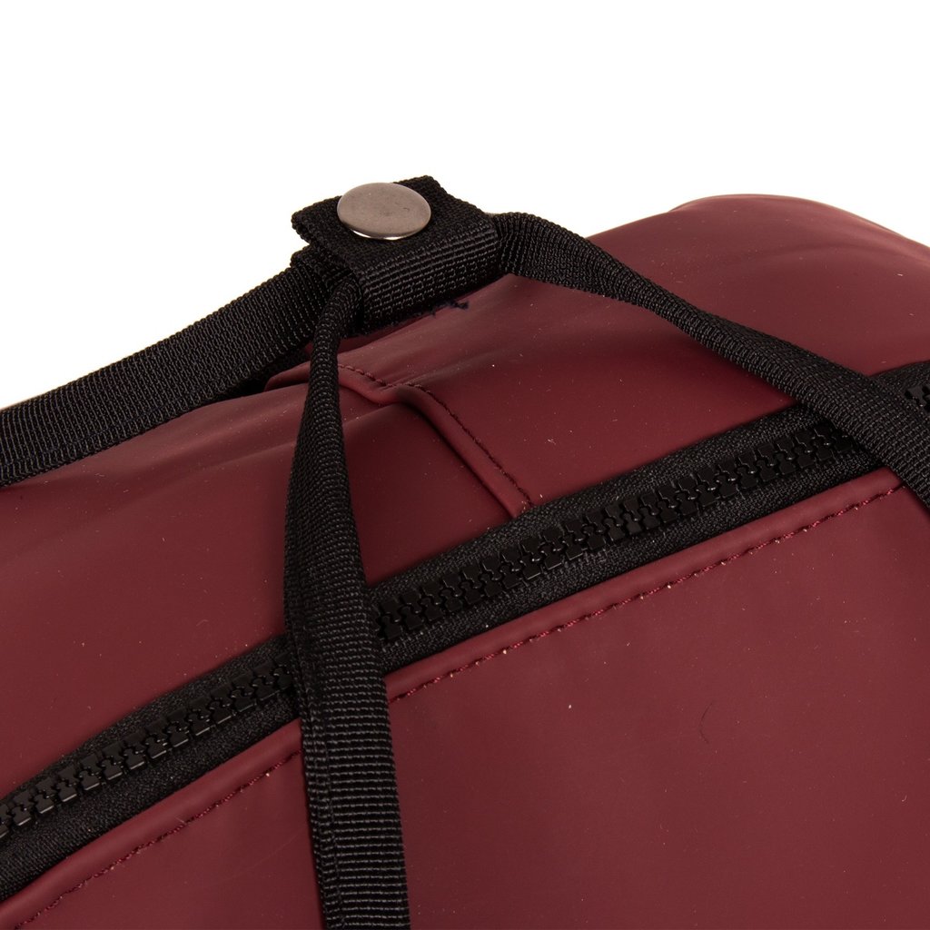 New-Rebels® Mart - Small - Flap - Shoulder bag - Crossbody bag - Burgundy -  New Rebels