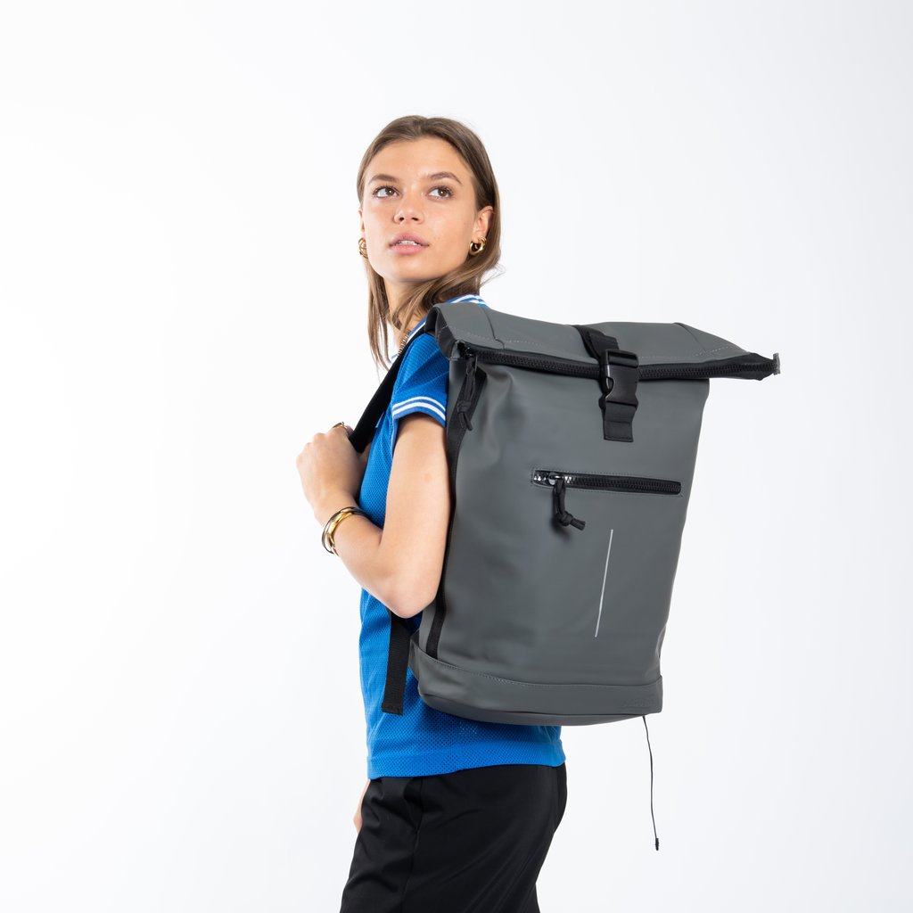 New-Rebels® Mart - Roll-Top - Backpack - Dark Green - Large II - 30x12x43cm - Backpack