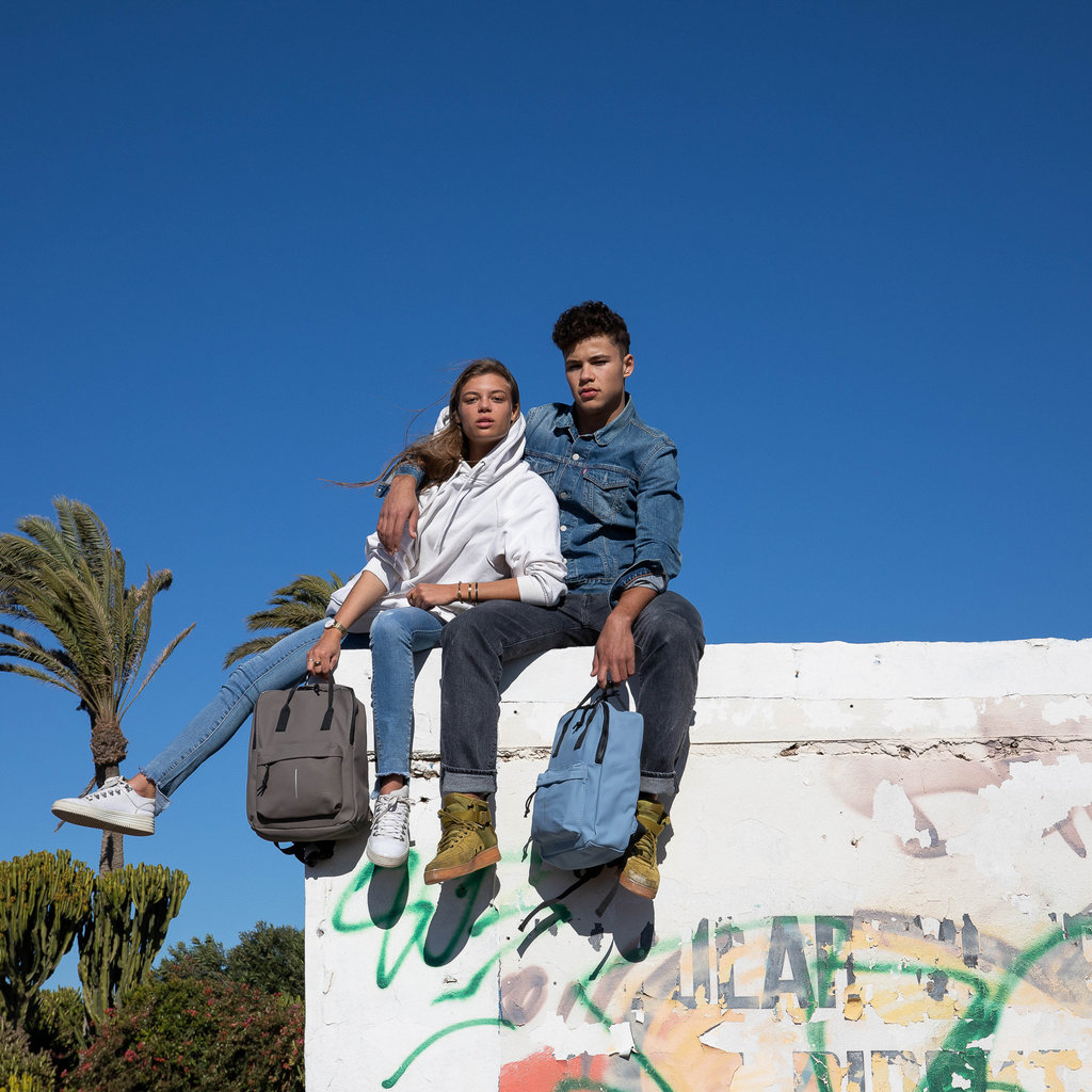 New Rebels New Rebels Mart Chicago Antraciet 17L Rugtas Waterafstotend Laptop 13"