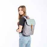 New Rebels® Creek Small Flap Backpack Mint/Anthracite IV | Rugtas | Rugzak