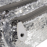 New Rebels ® Sequin Fanny Pack zilver | Heuptasje