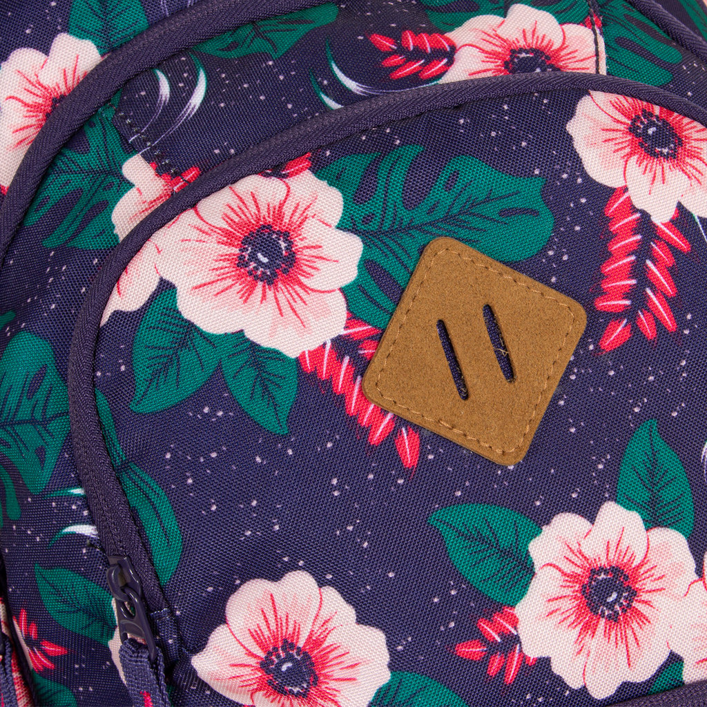 New Rebels New Rebels ® Bts 4 Schultasche Mit Laptopfach Flower Print