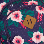New-Rebels® BTS 4 Schultasche mit Laptopfach flower print