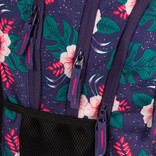 New Rebels ® BTS 4 school bag with laptop compartment flower print