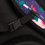 New Rebels ® BTS 4 school bag with laptop compartment flower print