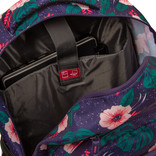 New Rebels ® BTS 3 schoolbag with laptop compartment flower print