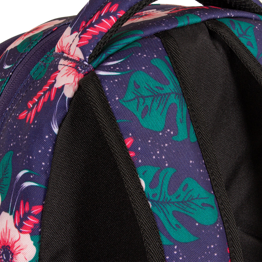 New Rebels ® BTS 2 schoolbag with laptop compartment flower print