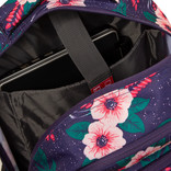 New-Rebels® BTS 2 Schultasche mit Laptopfach flower print