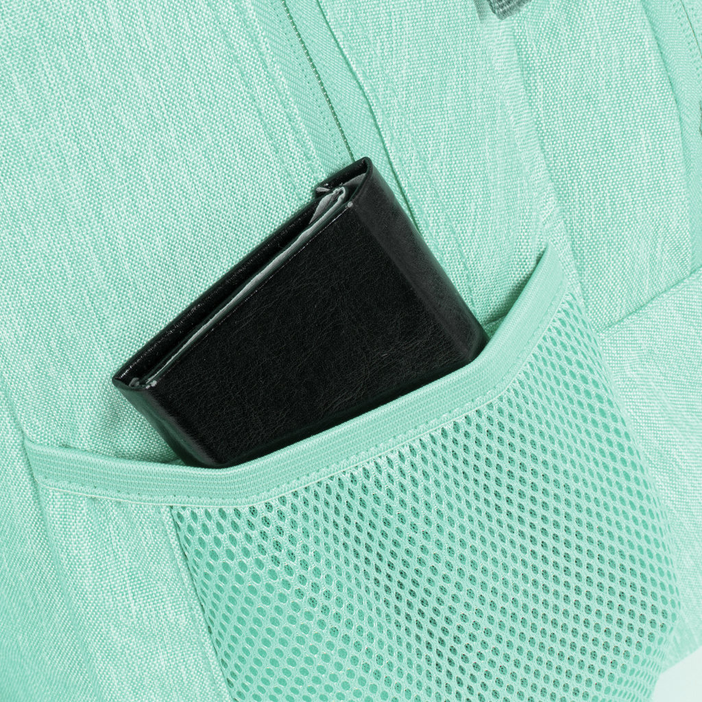 New Rebels New Rebels ® BTS 2 - Laptoptas - Schooltas - 15 inch - Rugzak - Soft Mint