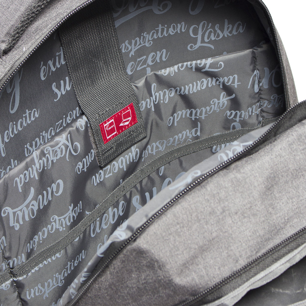 New Rebels New Rebels ® BTS 4 schooltas met laptopvak grijs