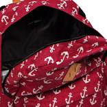 New Rebels New Rebels ® Sealife backpack Burgundy New Rebels New Rebels ® Sealife backpack Burgundy
