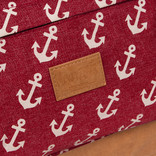 New Rebels New Rebels ® Sealife backpack Burgundy New Rebels New Rebels ® Sealife backpack Burgundy