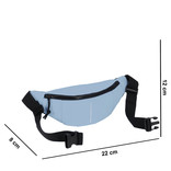 New Rebels New Rebels ® Mart - Waterafstotend - Fanny Pack - Heuptas - Zacht Blauw